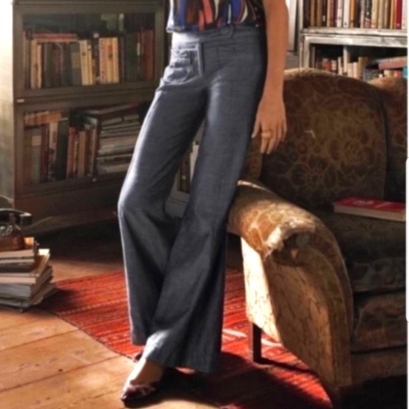 elevenses Pants - Elevenses Wide Leg Pants